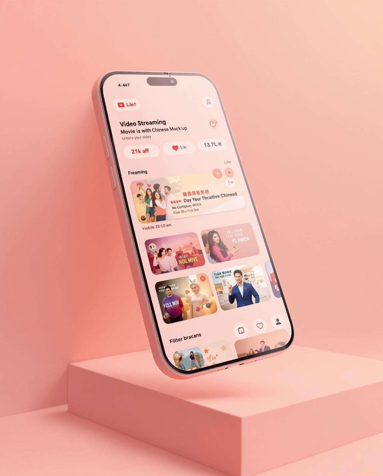 红桃影院APP界面